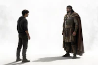 a man and a woman standing next to each other